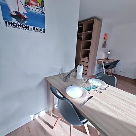 Le Petit Du Leman Studio,centre-ville Confort Et Luminosite Appartement Thonon-les-Bains